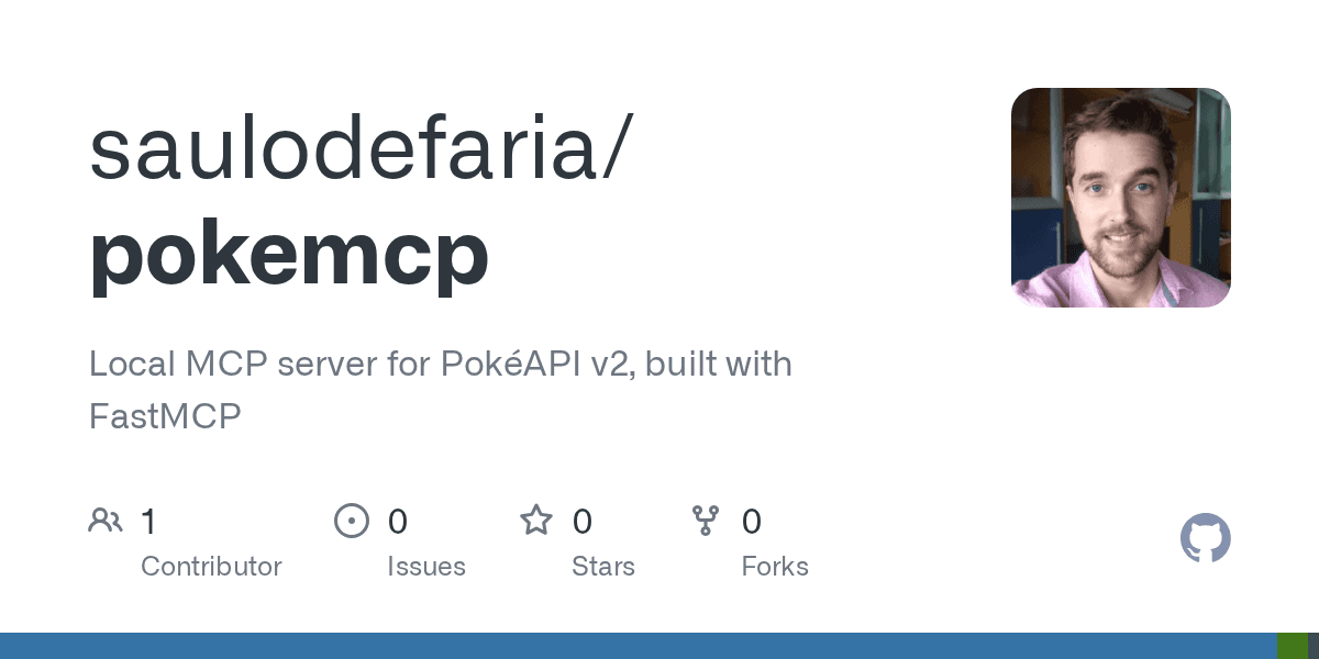 PokéMCP repository preview with Pokémon illustrations